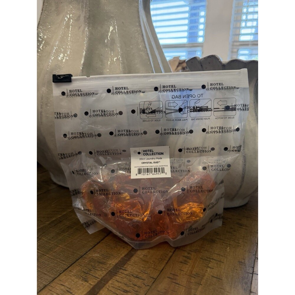 Brand New –Hotel Collection Crystal Oud Laundry Pods (20 Pack) Baccarat Inspired